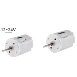 2x R280 Motor DC 12-24V 24000 RPM Alta Velocidad Micro Motor para Hágalo Usted Mismo Juguetes Ventilador Reparación - Imagen 1 de 12