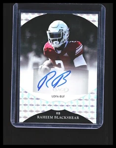 2022 Raheem Blackshear Rookie Card Auto - SAGE Aspire #ASP-RB Panthers - Picture 1 of 3