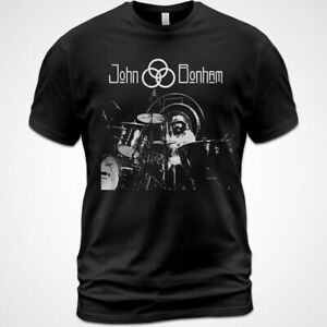T-shirt coton Led Zeppelin John Bonham album tee Robert Plant Jimmy Page