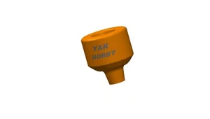 Perno de dirección de bola de limo Old Town Sportsman PDL - Yak Hobby - PDL naranja - Imagen 1 de 5