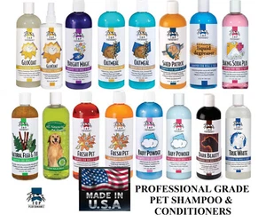 *USA MADE TOP PERFORMANCE PET SHAMPOO&CONDITIONER Dog Cat Grooming PRO QUALITY - Picture 1 of 30