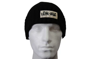 BLINK182 Graffiti Logo Patch Rouleau Bonnet de Ski Neuf Official Rare Tour Merch - Picture 1 of 8