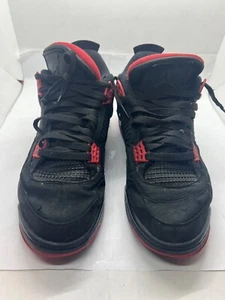 Nike Air Jordan 4 Retro NRG Raptors 2018 Black Mens Sneakers Sz 10 - Picture 1 of 10