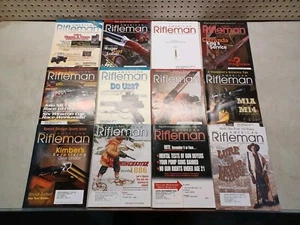 LOT of 12 American Rifleman Magazine FULL YEAR 2002 Nostalgic VINTAGE Guns Books - Picture 1 of 11