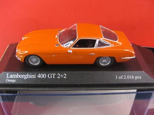 Minichamps PMA 430103302 Lamborghini 400 GT 2+2 nuovo e scatola originale - Foto 1 di 3