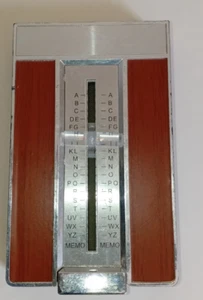 vintage telephone index address book flip up tv prop - Picture 1 of 6