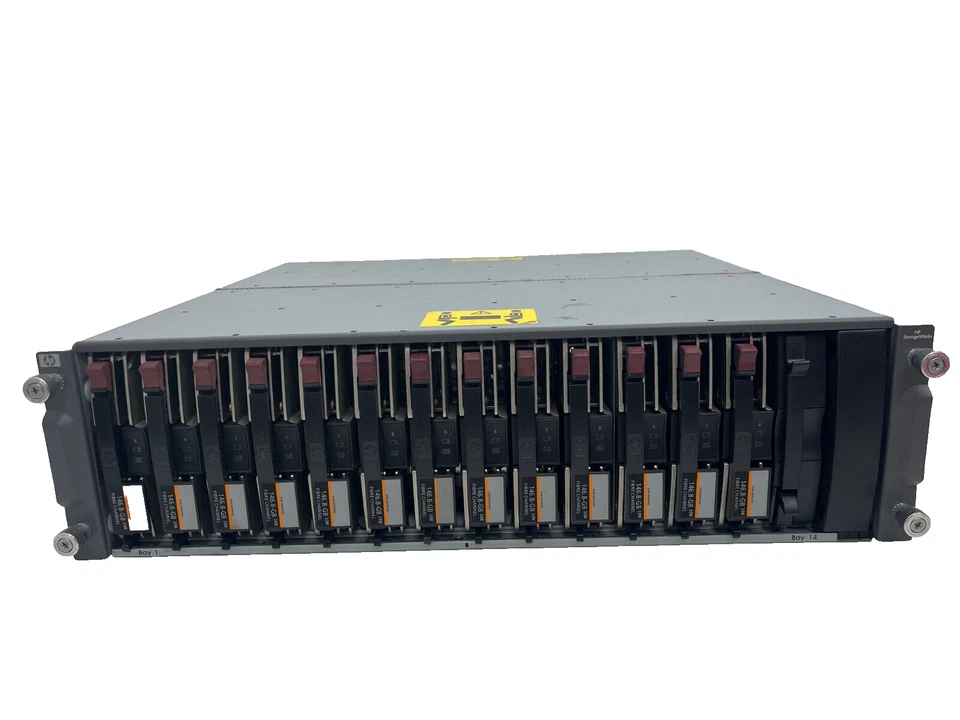 HP StorageWorks 14-Bay Storage Array 3R-A4076-AA NO Power Supply 302970-B21 - Image 1 of 4