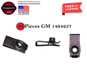Extruded U Nuts 1/4-20 Screw Size Fits Ford 45267 & GM 1494257  Box of 50 - Picture 1 of 1