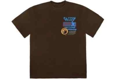 Travis Scott Cactus Jack Cactus Trails Assn T-Shirt Brown Size M - image 1 of 3