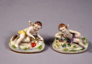 Antique Chelsea Derby Gold Anchor Gold Anchor Cherubs Cupid Angels 1700's Rare - Picture 1 of 6