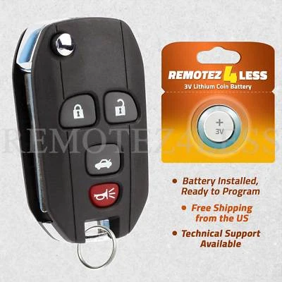 Remote For 2006 2007 2008 2009 Pontiac Solstice Keyless Car Flip Key Fob 034 - Image 1 of 4