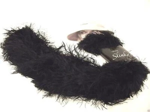 Sirdar Elegante Sin Punto Bufanda/Ovillo de Lana - 0001 Poodle Negro - Imagen 1 de 1