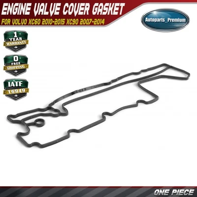 Junta da tampa da válvula do motor para Volvo XC60 2010-2015 XC90 2007-2014 L6 3.0L 3.2L - Imagem 1 de 4