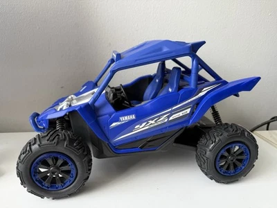 Yamaha YXZ 1000R GYTR Buggy 1/18 Scale Diecast & Plastic Model - BLUE - Image 1 of 4