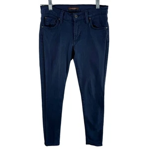 James Jeans Navy Blue Twiggy Low Rise Skinny Cotton Jeans Size 27 - Picture 1 of 7