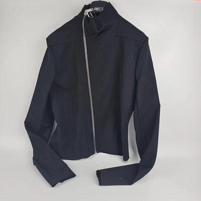 Chaqueta de Lana Negra RICK OWENS Gary Nueva y Auténtica Foto 1 de 4
