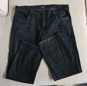 Citizens of Humanity "Made In USA" Jeans Mens 36w Dark Blue EUC - Picture 1 of 4