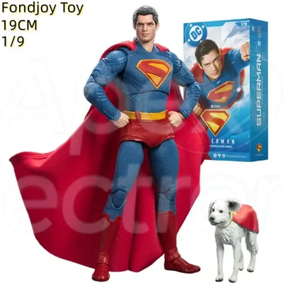 Fondjoy David Corenswet Superman Action Figure 1/9 New SupermanFigure PVC