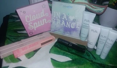 NEW Pür & Colourpop 10 Pc Lot (Eyes, Lips, Skincare) - Image 1 of 4