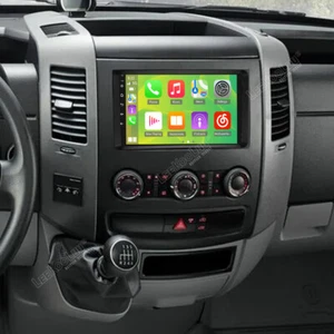 Android 15 Apple Carplay Car Stereo Radio For VW Crafter 2006-2011 GPS Navi WIFI - Picture 1 of 17