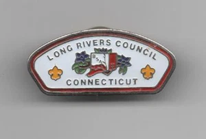 Long Rivers (Connecticut) Miniature CSP Hat Pin, Clutch Back, Excellent! - Picture 1 of 1