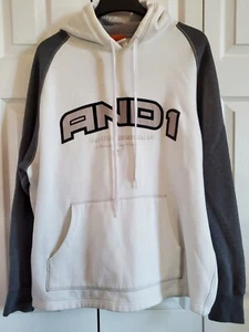AND1 Street Basketball Co Spellout Logo Hoodie Vintage Y2K Mens Sz Large - Picture 1 of 10