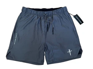 NEW Three Nails Men’s Size Large Pro Tech 2.0 Liner Shorts Space Gray - Picture 1 of 10