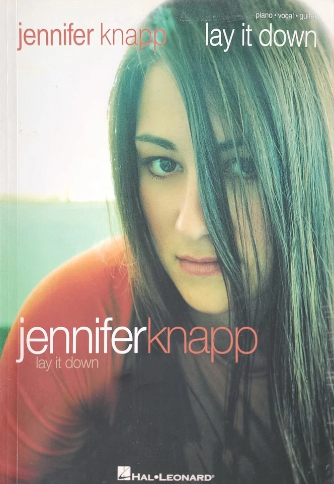 Jennifer Knapp Lay It Down Sheet Music Book Piano Vocal Guitar - Image 1 of 4