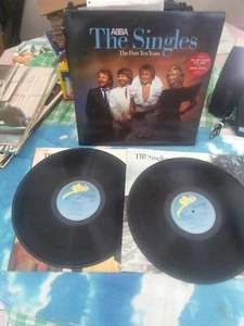 ABBA - The Singles - The First Ten Years DBL LP +INNERS Epic ABBA 10 1982 UK - Picture 1 of 13