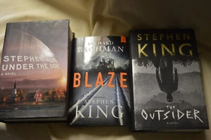 #4 lot of 3 Stephen King Novels HC/DJ, 2 First edition - Picture 1 of 9