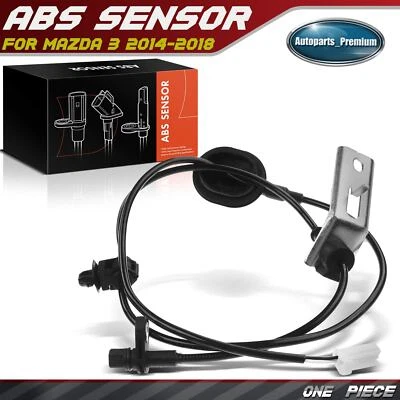 ABS Wheel Speed Sensor for Mazda 3 2014 2015 2016 2017 2018 Rear Left or Right - Image 1 of 4