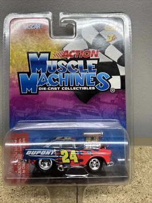 Action Muscle Machines Jeff Gordon #24 DuPont '55 Chevrolet NASCAR Foto 1 de 4