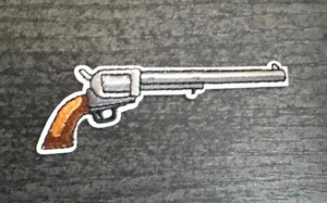Toppa Revolver Patch Pistola Peacemaker - Foto 1 di 1