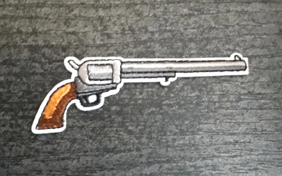Toppa Revolver Patch Pistola Peacemaker - Immagine 1 di 1