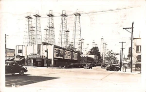 Vintage Strand Movie Theatre Henderson Texas Street Scene RPPC Photo Postcard 41 - Picture 1 of 2