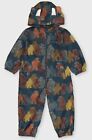 Kids Boys The Gruffalo Green Puddlesuit with fleece lining