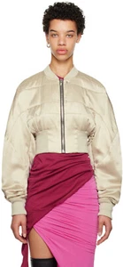 NWT Rick Owens Girdered Flight/Bomber Jacket IT 42 /US 6 - Picture 1 of 14