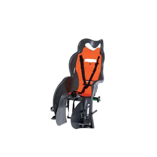 SEGGIOLINO POSTERIORE GRIGIO ATTACCO PORTAPACCHI MAX 22 KG BICI BICICLETTA - Immagine 1 di 1