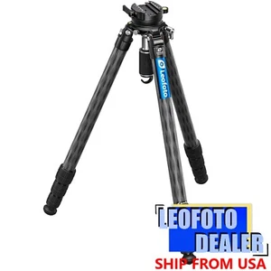 Leofoto LM-324CLX+YB-75LRC Tripod 75mm Outdoor Shooting Set with BallHead - Picture 1 of 8