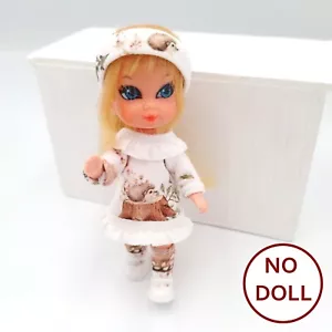Hedgehog print Skediddle Liddle Kiddles 4 inch walking Doll Outfit 6 pcs costume - Picture 1 of 11