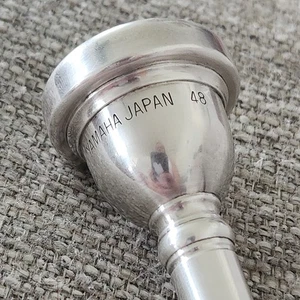 Boquilla trombón caña pequeña Yamaha 48 Japón - Imagen 1 de 11