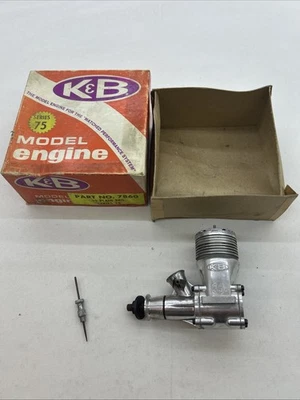 Motor K&B - Motores de colección K&B. 35 Plain BRG Series 75 - PN 7860 - Nuevo M12 Foto 1 de 4