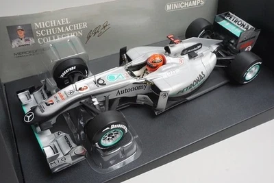 1:18 MINICHAMPS 110100003 Mercedes GP F1 Team MGP W01 2010 #3 M. Schumacher - Image 1 of 4