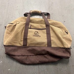 Bolso de viaje Ducks Unlimited de lona 24x15 nailon lona caza equipo al aire libre - Imagen 1 de 16