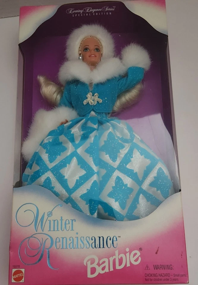 Barbie renacentista de invierno Mattel #15570 Foto 1 de 1