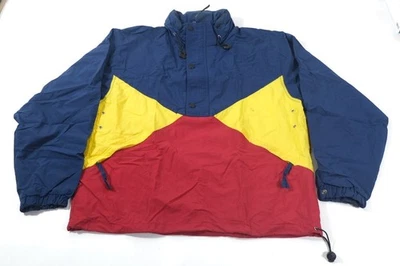 Vintage 90s Field And Stream Mens Colorblock Pullover Wind Breaker Size XL - Image 1 of 4