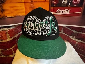 Gorra ajustada Atlanta Braves New Era 59 Fifty talla 7 3/8 - Imagen 1 de 7