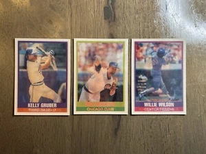 1989 Sportflics Baseball Card  #163, 187 217 - Picture 1 of 2