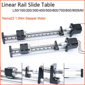 Electric Linear Rail Stage Sliding Table Ballscrew Module Actuator CNC XYZ Axis - Picture 1 of 5