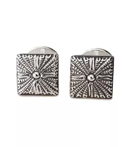 BUCCELLATI gemelli Uomo ROUCHE in Argento sterling 925, con certificato, nuovo - Foto 1 di 5